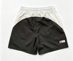 BROKEN PLANET GRAFFITI COLOR‑BLOCK NYLON SHORTS