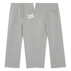 Broken Planet Foam Print Loose Fit Sweatpants - Cement Grey