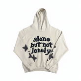 Broken Planet Puff Hoodie 正面白底平铺图