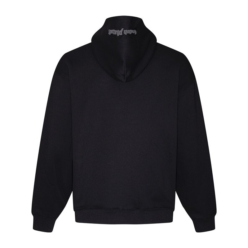 Broken Planet Logo Full Zip Hoodie Streetwear Black