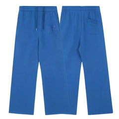 Broken Planet Foam Print Loose Fit Sweatpants - Blue 2