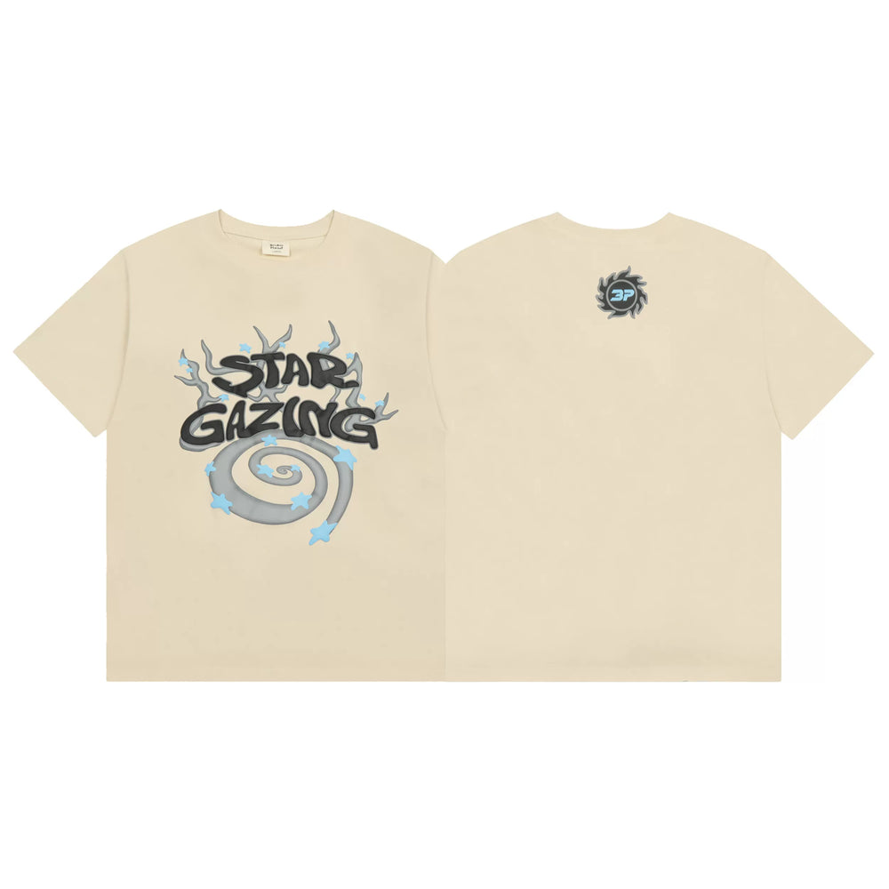 Broken Planet "Stargazing" Graphic T-Shirt – Beige