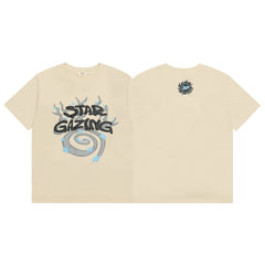 Broken Planet "Stargazing" Graphic T-Shirt – Beige