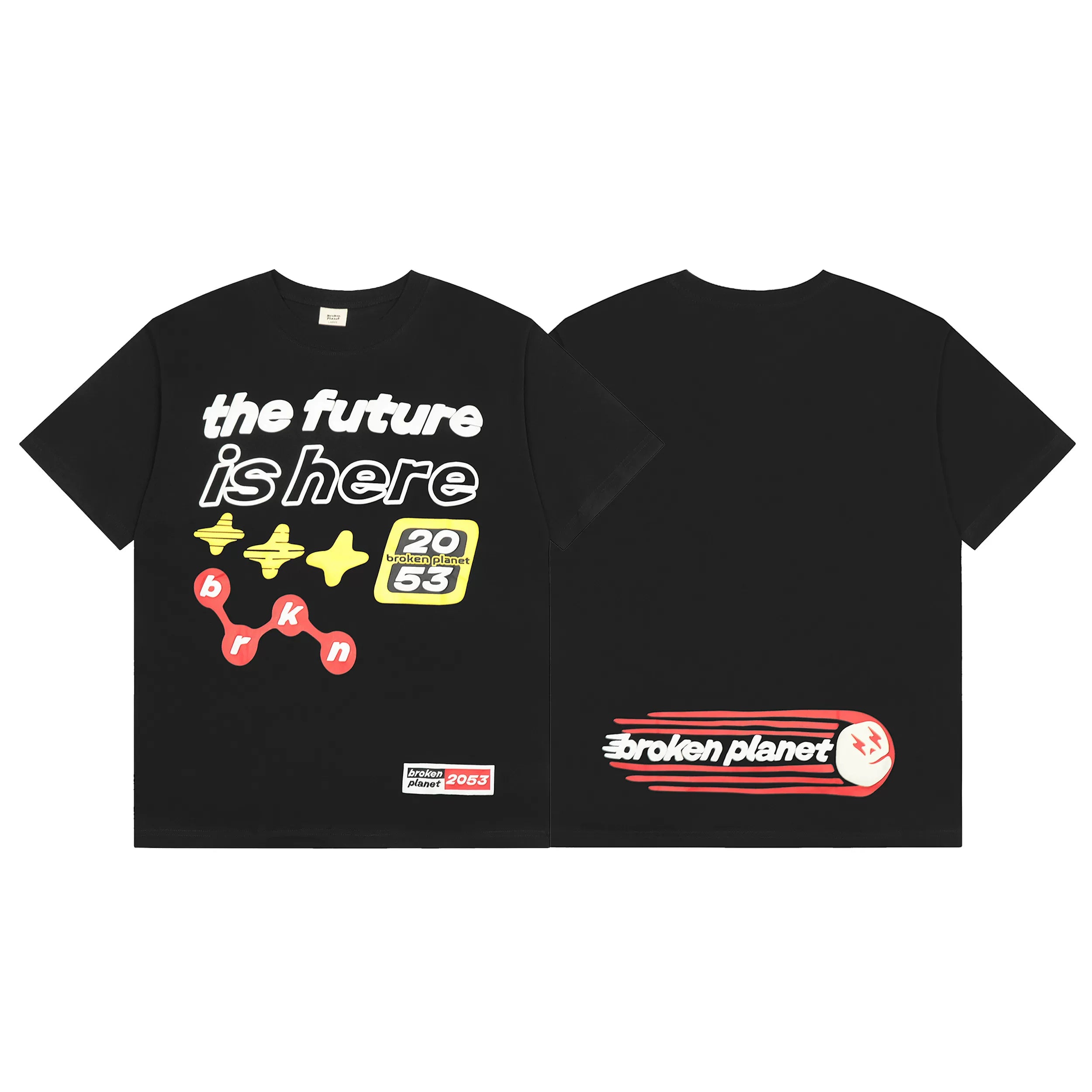Broken Planet "The Future Is Here" Graphic T-Shirt – Black