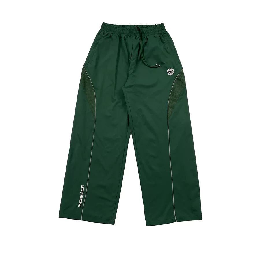BROKEN PLANET TRACK PANTS DARK GREEN