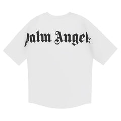 PALM ANGELS BACK BIG LOGO T‑SHIRT WHITE